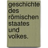 Geschichte des römischen Staates und Volkes. by Franz Fiedler