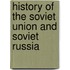 History of the Soviet Union and Soviet Russia