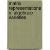 Matrix Representations of Algebraic Varieties door Thang Luu Ba