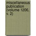 Miscellaneous Publication (Volume 1206, V. 2)