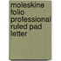 Moleskine Folio Professional Ruled Pad Letter