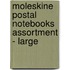 Moleskine Postal Notebooks Assortment - Large