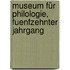 Museum für Philologie, fuenfzehnter Jahrgang