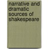 Narrative and Dramatic Sources of Shakespeare door Bullou Geoffrey