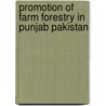 Promotion of Farm Forestry in Punjab Pakistan by Syed Muhammad Saqlain Raza Shah