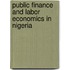 Public Finance and Labor Economics in Nigeria