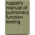 Ruppel's Manual of Pulmonary Function Testing