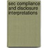 Sec Compliance And Disclosure Interpretations