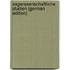 Sagwissenschaftliche Studien (German Edition)