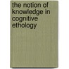 The Notion of Knowledge in Cognitive Ethology by Markus Böckle