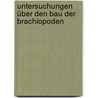 Untersuchungen über den Bau der Brachiopoden door Blochmann
