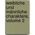 Weibliche und männliche charaktere, Volume 2