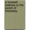 A Farewell Address to the parish of Stokesley. door Leveson Vernon Harcourt