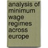 Analysis of minimum wage regimes across Europe