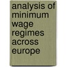 Analysis of minimum wage regimes across Europe door Anonym