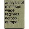 Analysis of minimum wage regimes across Europe by Anonym