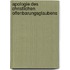Apologie Des Christlichen Offenbarungsglaubens
