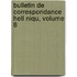 Bulletin de Correspondance Hell Niqu, Volume 8