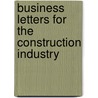Business Letters for the Construction Industry door Andrew Atkinson