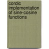 Cordic Implementation Of Sine-cosine Functions door Ashutosh Gupta