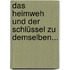 Das Heimweh Und Der Schlüssel Zu Demselben...