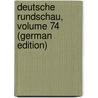 Deutsche Rundschau, Volume 74 (German Edition) door Rodenberg Julius