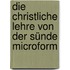Die christliche Lehre von der Sünde microform