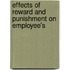 Effects of Reward and Punishment on Employee's