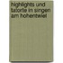 Highlights und Tatorte in Singen am Hohentwiel
