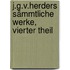 J.G.v.Herders Sämmtliche Werke, vierter Theil