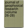 Journal of Geophysical Research (Volume 26-28) by American Geophysical Union