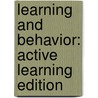 Learning and Behavior: Active Learning Edition door Paul Chance