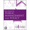 Meta-Analysis for Public Management and Policy door Ringquist Phd