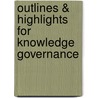 Outlines & Highlights For Knowledge Governance by Cram101 Textbook Reviews