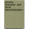 Poverty Reduction  And Fiscal Decentralization door Ngamije Festo