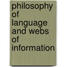 Philosophy of Language and Webs of Information door Heimir Geirsson