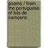 Poems / from the Portuguese of Luis De Camoens