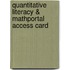 Quantitative Literacy & Mathportal Access Card