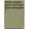 Steck-Vaughn Pair-It Turn and Learn Emergent 1 by Authors Various