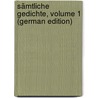 Sämtliche Gedichte, Volume 1 (German Edition) door Heinrich Voss Johann