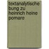 Textanalytische Bung Zu Heinrich Heine  Pomare