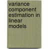 Variance component estimation in linear models door Alireza Amiri-Simkooei