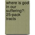 Where Is God in Our Suffering?: 25-Pack Tracts