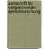 Zeitschrift für vergleichende Sprachforschung