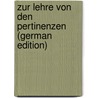 Zur Lehre Von Den Pertinenzen (German Edition) door Kohler Josef