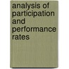 Analysis of Participation and Performance Rates door Liselotte Thompson