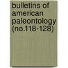 Bulletins of American Paleontology (No.118-128) door Paleontological Research Institution