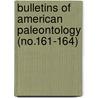 Bulletins of American Paleontology (No.161-164) door Paleontological Research Institution