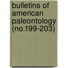 Bulletins of American Paleontology (No.199-203) door Paleontological Research Institution