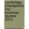 Cambridge Checkpoints Hsc Business Studies 2012 door Tim Williams